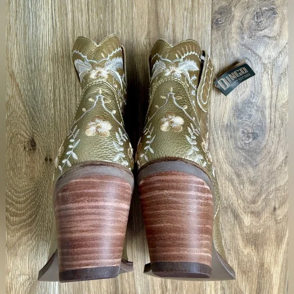 Dingo Primrose Ankle Boot Gold Womens Size 8.5 NWT - Picture 5 of 7